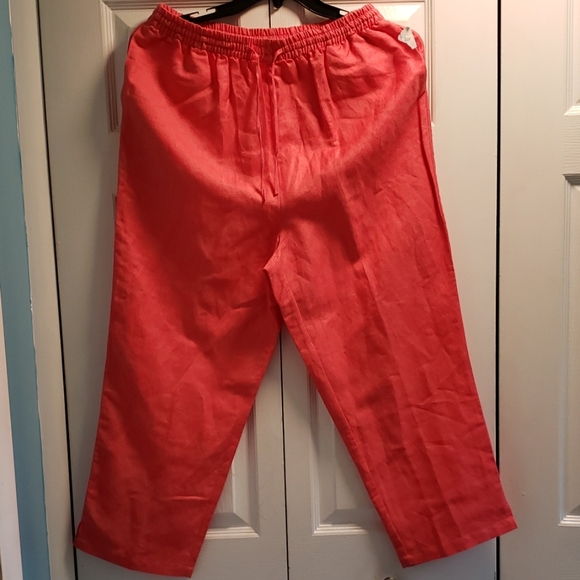 2X Pant suit, Dress U II, coral, NWT - Picture 4 of 5